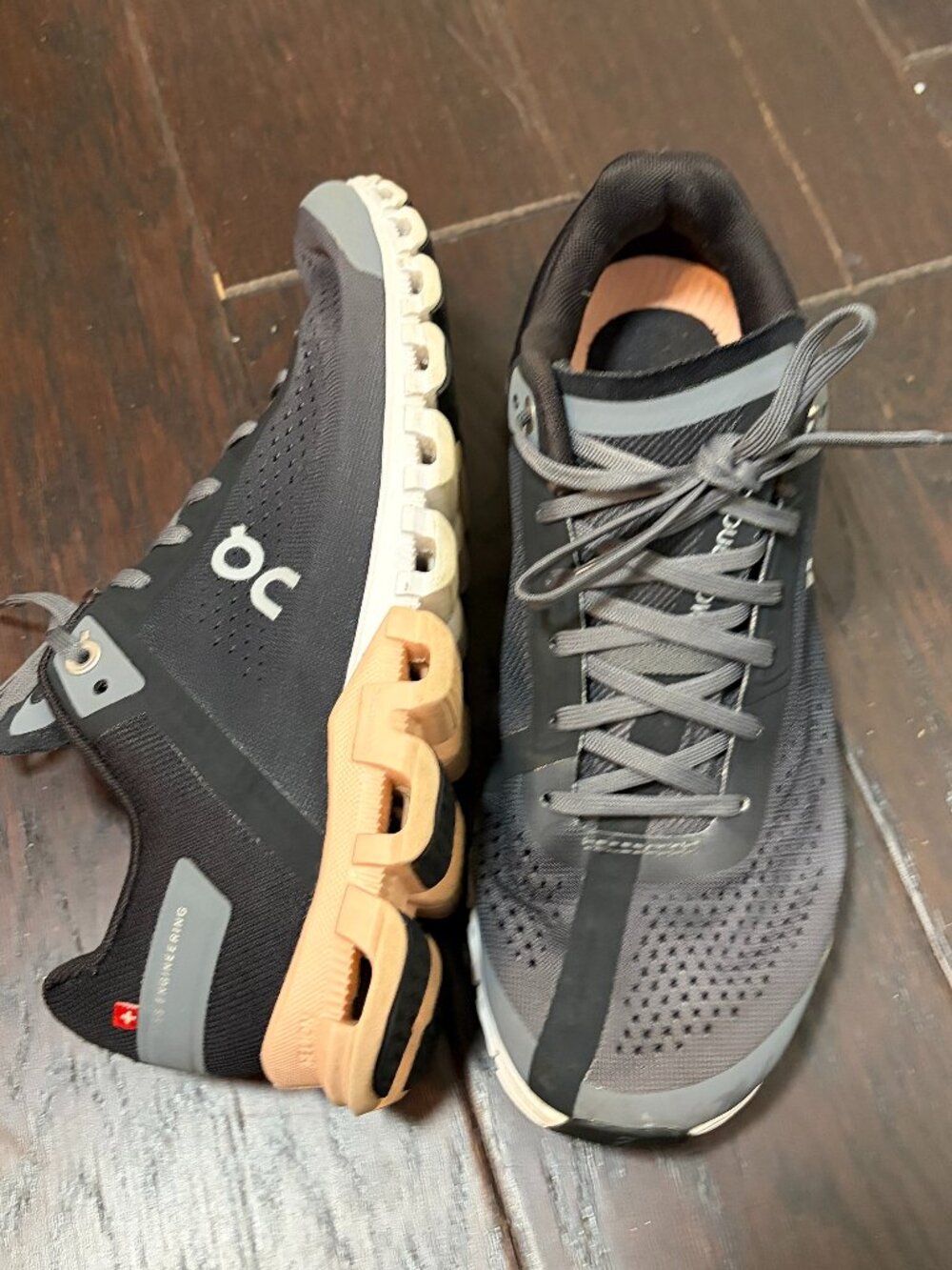 On Running On Cloudflow Women's Rock Rose Running Training Shoes Size 6.5 -GREAT